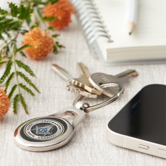 Freemason Schlüsselanhänger (Seite)