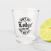 Freemason Schnapsglas (Vorderseite)