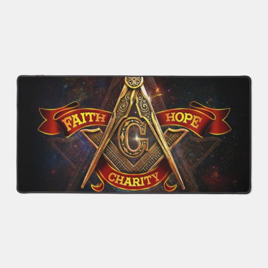 Freemason Schreibtischunterlage (Vorderseite)