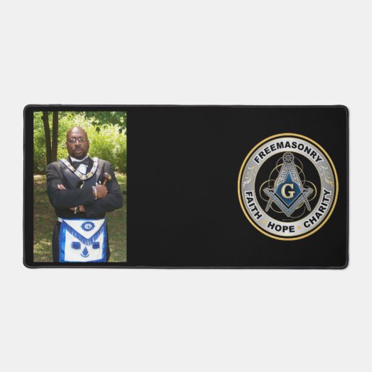 Freemason Schreibtischunterlage (Vorderseite)