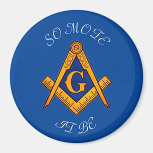Freemason Square und Compass Wohltätigkeit Masonic Magnet