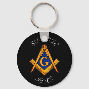 Freemason Square und Compass Wohltätigkeit Masonic Schlüsselanhänger