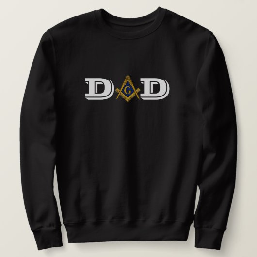 Freemason Square und Compass Wohltätigkeit Masonic Sweatshirt (Design vorne)