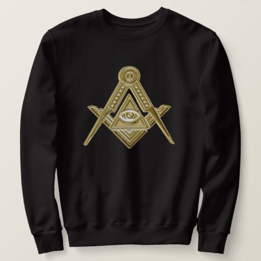 Freemason Square und Compass Wohltätigkeit Masonic Sweatshirt (Design vorne)