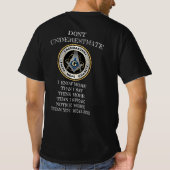 Freemason T-Shirt (Rückseite)