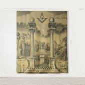 Freemason Tapestry Wandteppich (Vorderseite)
