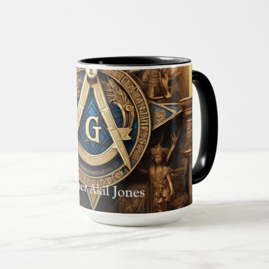 Freemason Tasse (VorderseiteRechts)