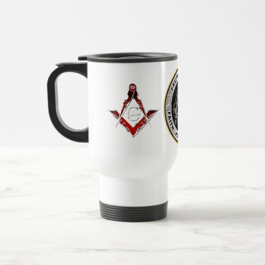 Freemason Travel Mug Reisebecher (Links)
