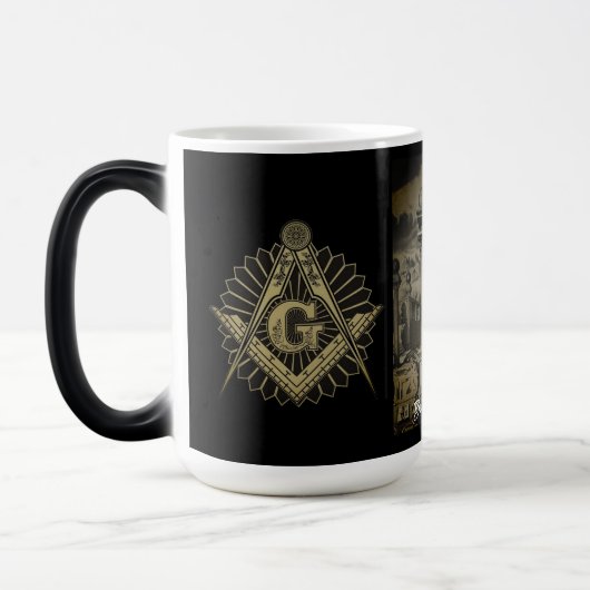 Freemason Verwandlungstasse (Links)