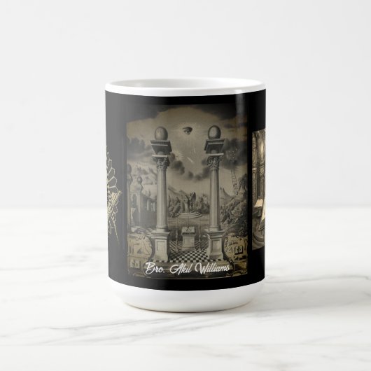 Freemason Verwandlungstasse (Zentrum)