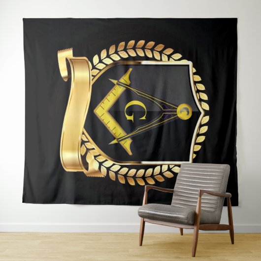 Freemason Wandteppich (Beispiel (Horizontal))
