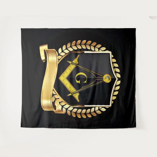 Freemason Wandteppich (Vorderseite (Horizontal))
