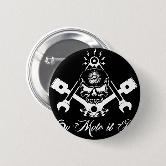 Freemason-Widows-Sons-Masonic-Hotrod-Logo-20160407 Button (Vorne & Hinten)