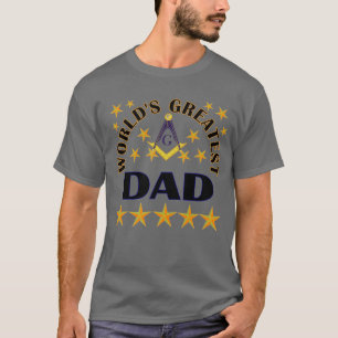 Freemason World Bester Vater T-Shirt