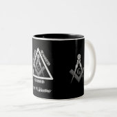 Freemason Zweifarbige Tasse (VorderseiteRechts)