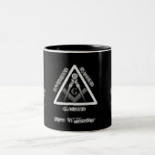 Freemason Zweifarbige Tasse (Mittel)