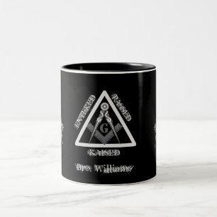 Freemason Zweifarbige Tasse