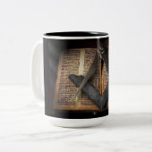 Freemason Zweifarbige Tasse (Vorderseite Links)