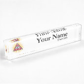 Freemasonauge Namensplakette