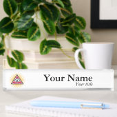 Freemasonauge Namensplakette