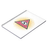 Freemasonauge Notizblock (Linke Seite)