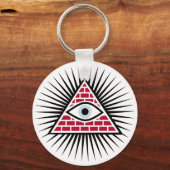 Freemasonauge Schlüsselanhänger (Vorderseite)