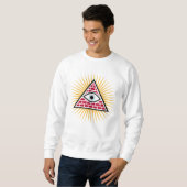 Freemasonauge Sweatshirt (Vorne ganz)