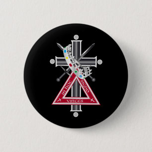 Freemasonenkreuz Button