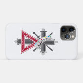 Freemasonenkreuz Case-Mate iPhone Hülle (Rückseite (Horizontal))