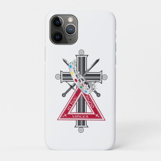 Freemasonenkreuz Case-Mate iPhone Hülle (Rückseite)