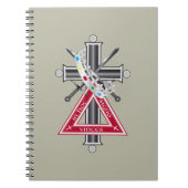 Freemasonenkreuz Notizblock (Vorderseite)