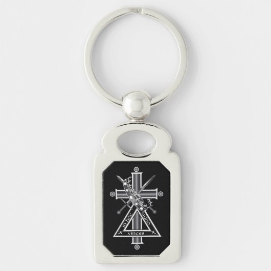 Freemasonenkreuz Schlüsselanhänger (Vorderseite)