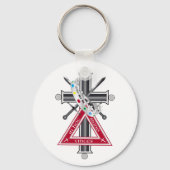 Freemasonenkreuz Schlüsselanhänger (Vorderseite)