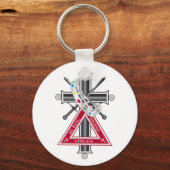 Freemasonenkreuz Schlüsselanhänger (Vorderseite)
