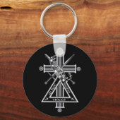 Freemasonenkreuz Schlüsselanhänger (Vorderseite)