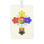 Freemasonic Rosy Cross Autolufterfrischer (Rückseite)