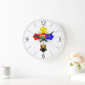 Freemasonic Rosy Cross Große Wanduhr (Zuhause)