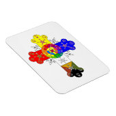 Freemasonic Rosy Cross Magnet (Rechte Seite)
