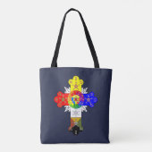 Freemasonic Rosy Cross Tasche (Rückseite)