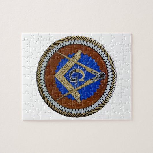 freemasonisch puzzle (Horizontal)
