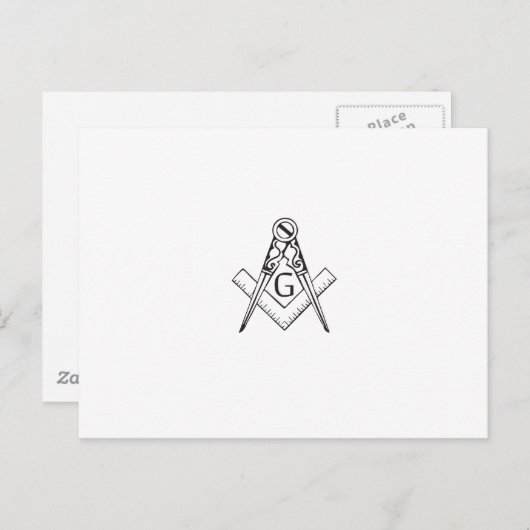 freemasonry.ai postkarte (Vorne/Hinten)