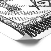 Freemasonry Blue Lodge Schürze Poster (Ecke)