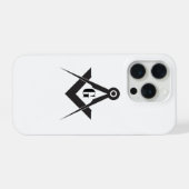 Freemasonry symbol iPhone hülle (Rückseite (Horizontal))