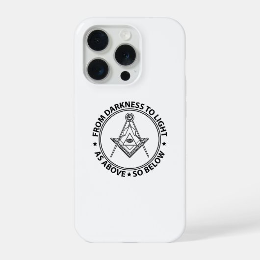 Freemasonry symbol iPhone hülle (Rückseite)