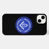 Freemasonry symbol iPhone hülle (Rückseite (Horizontal))