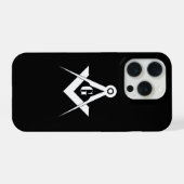 Freemasonry symbol iPhone hülle (Rückseite (Horizontal))