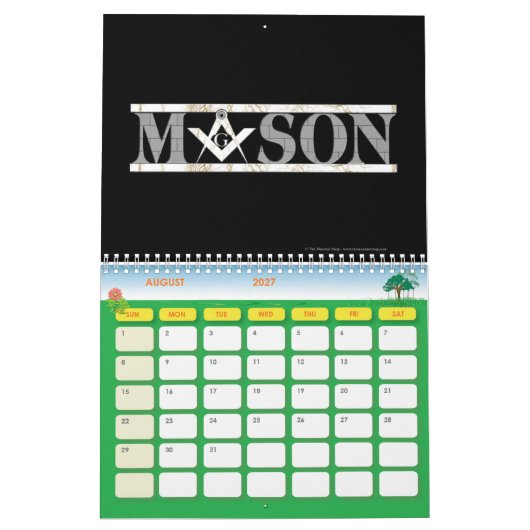 Freemasons-Kalender Kalender (Aug 2027)