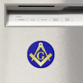 Freemonsry Symbol Magnet (In Situ (Geschirrspüler))