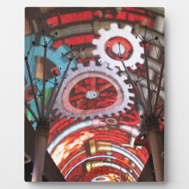 Freemont Street Vegas Las Vegas Gambling Fotoplatte