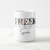 Freen Sarocha - FreenBecky Kaffeetasse (Mittel)